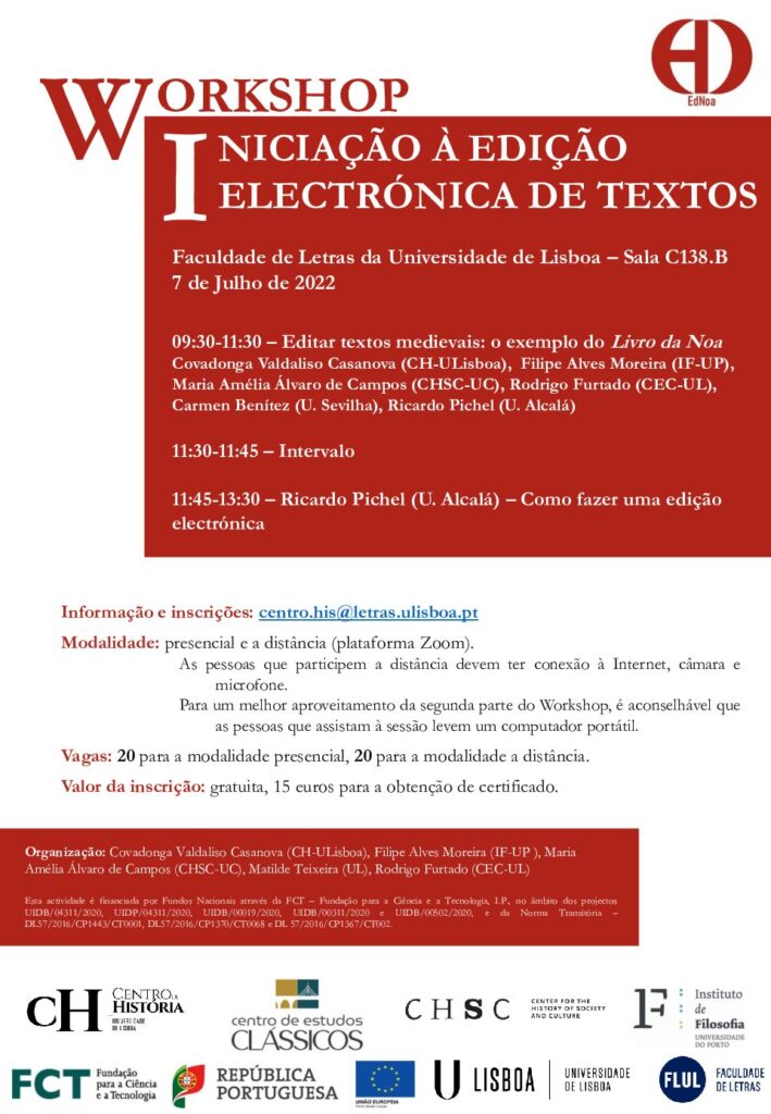 Iniciação à Edição Electrónica de Textos