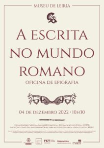 A escrita no mundo romano – oficina de epigrafia