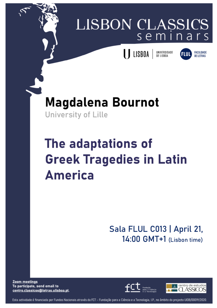 Lisbon Classics Seminar: Magdalena Bournot (University of Lille)