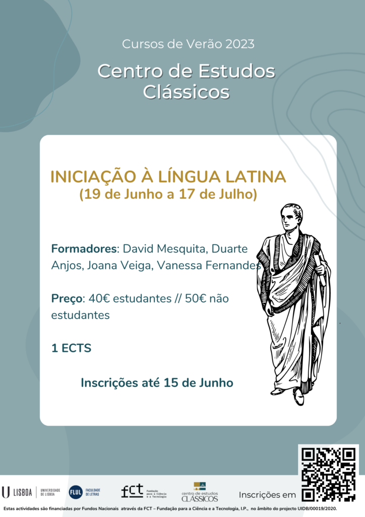 Curso de Verão: Iniciação à língua latina
