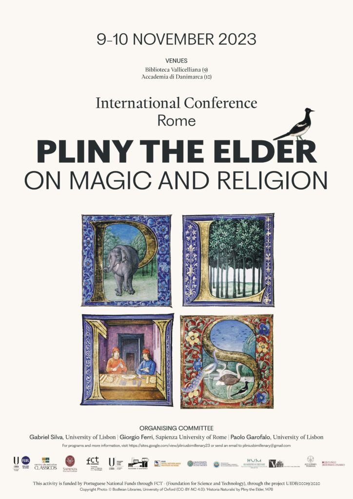 “Pliny the Elder: on Magic and Religion” – Rome Conference