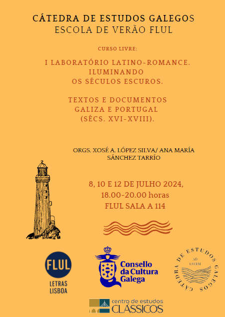 Curso Livre I Laboratório Latino-Romance “Iluminando os séculos escuros”