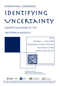 Identifying Uncertainty: Conceptualizations of the Uncertain in Antiquity